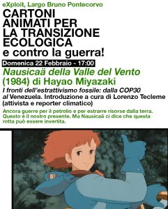 Proiezione - Nausicaä della Valle del Vento @ Aula AM2@Exploit